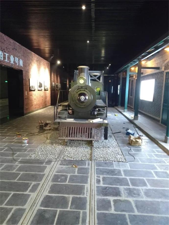 博乐市蒸汽火车模型
